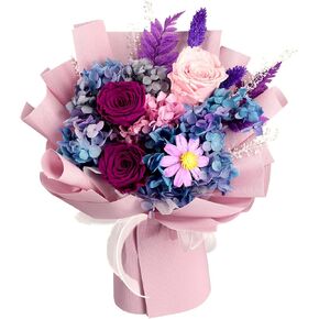 Flowers for Delivery, Preserved Rose Bouquet Gifts for Women, Wife, Mother, Her, Birthday, Mothers Day, Anniversary, Valentine