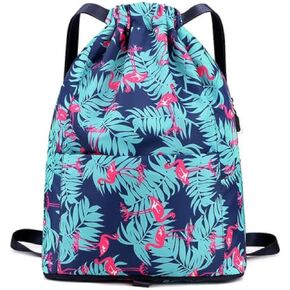 Drawstring Foldable Large Capacity Travel Sports Backpack, Drawstring Foldable Large Capacity Dry-wet Travel Sports Backpack