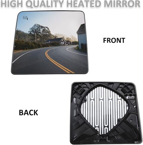 استبدال مرآة الجانب الأيمن للركاب لسيارة Ford F250 F350 F450 F550 2008-2016، F150 PICKUP TRUCK 2013 2014، F650 F750 PICKUP TRUCK 2016-2019، زجاج مرايا الرؤية الخلفية مع تسخين الطاقة in Saudi Arabia