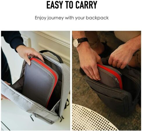 BeeNesting Waterproof Compression Packing Cubes 5/6/8 sets, Large Travel Packing organizers for Carry on Luggage, 2 Sides Expandable Storage Bags in Kuwait