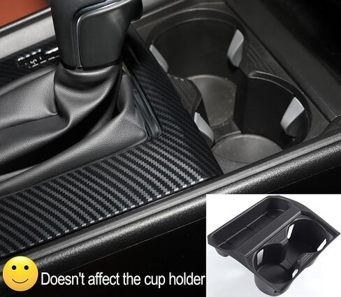 Fit for Mazda CX50 2023 2024 2025 Accessories, Carbon Fiber Gear Shift Box Panel Car Center Console Cover Gear Panel Gear Shift Knob Cover Trims Frame Protection for CX 50 Interior 2026 in Kuwait