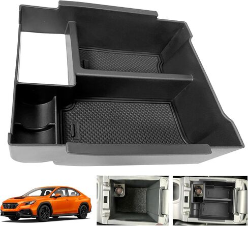 2024 WRX Manual Center Console Organizer Tray Compatible for 2022 2023 2024 Subaru WRX 6speed Manual Center Console Armrest Storage Box for Subaru WRX Accessories 2022 2023 2024 in Saudi Arabia