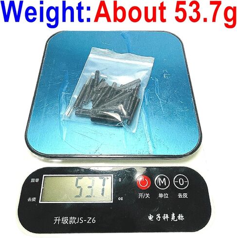 50pcs Set Screws M4 x 3mm 304 Stainless Steel Allen Head Hex Hexagon Socket Set Screws with M2 Allen Wrench,4X3mm Set Grub Screws Hex Allen Head Socket Set Screws in Saudi Arabia