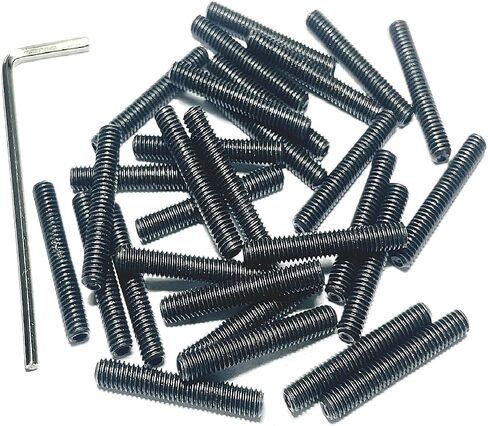 50pcs Set Screws M4 x 3mm 304 Stainless Steel Allen Head Hex Hexagon Socket Set Screws with M2 Allen Wrench,4X3mm Set Grub Screws Hex Allen Head Socket Set Screws in Saudi Arabia