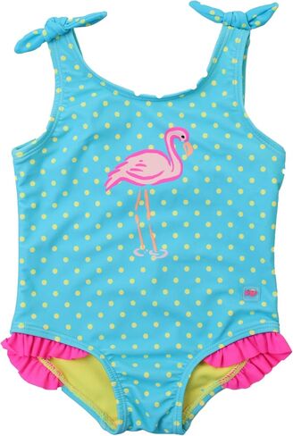 قطعة واحدة من RuffleButts Pale Rainbow Stripe على الكتف - 3-6m in Kuwait