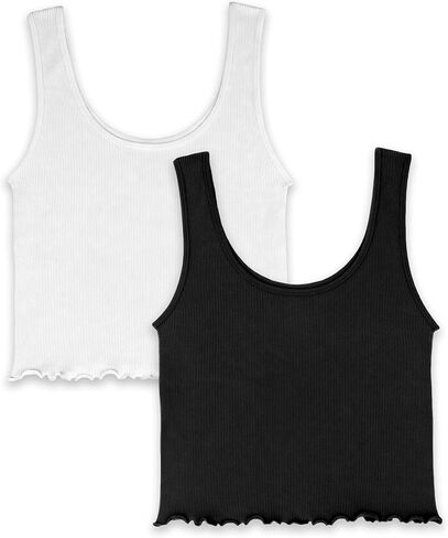 WallFlower Women's Insta Smooth Seamless Tank Top 2-Pack (Standard and Plus) in Saudi Arabia