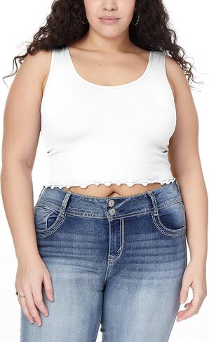 WallFlower Women's Insta Smooth Seamless Tank Top 2-Pack (Standard and Plus) in Saudi Arabia