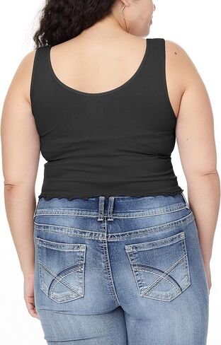 WallFlower Women's Insta Smooth Seamless Tank Top 2-Pack (Standard and Plus) in Saudi Arabia