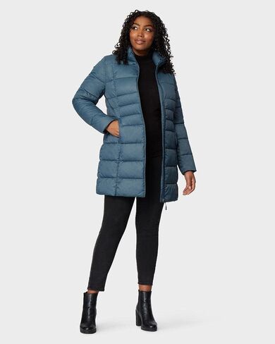 32 Degrees Women’s Water Repellent Down Alternative Long Puffer Jacket in Kuwait