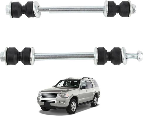 K700432 2 Pcs Front Stabilizer Sway Bar End Links Compatible With 2007-2016 Chevrolet Silverado Suburban 1500 Avalanche Tahoe GMC Sierra 1500 Yukon Cadillac Escalade Replaces 25918049 in Saudi Arabia
