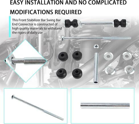 K700432 2 Pcs Front Stabilizer Sway Bar End Links Compatible With 2007-2016 Chevrolet Silverado Suburban 1500 Avalanche Tahoe GMC Sierra 1500 Yukon Cadillac Escalade Replaces 25918049 in Saudi Arabia
