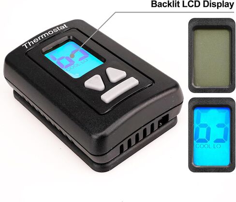 RV Thermostat Heat/Cool Wall-Mount Micro Air Thermostat RV Digital Thermostat 94303382 12v in Saudi Arabia