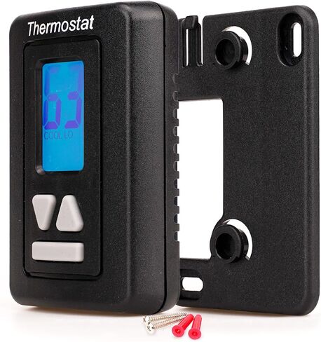 RV Thermostat Heat/Cool Wall-Mount Micro Air Thermostat RV Digital Thermostat 94303382 12v in Saudi Arabia