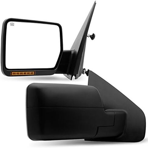 AKKON - For 2004 2005 2006 Ford F150 Power Heated Driver Left Side Mirror w/Build-in LED Signal Replacement in Kuwait