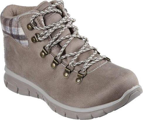 حذاء Skechers النسائي ذو التصميم المنقوش والمزاج للكاحل in Kuwait