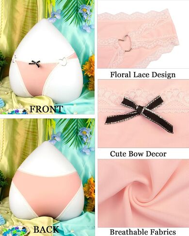 Seamless Underwear for Women Sexy Bikini Panties Lace Ladies Hipster Panties in Kuwait