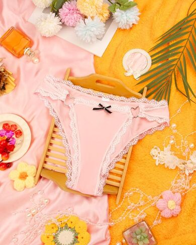 Seamless Underwear for Women Sexy Bikini Panties Lace Ladies Hipster Panties in Kuwait