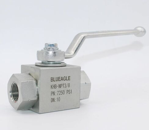 KHB 1/4 ''NPT الهيدروليكية ارتفاع ضغط الكرة صمام 7250PSI صمام هيدروليكي اغلاق صمام الكرة الهيدروليكية in Kuwait