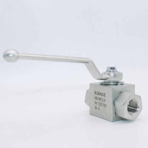 KHB 1/4 ''NPT الهيدروليكية ارتفاع ضغط الكرة صمام 7250PSI صمام هيدروليكي اغلاق صمام الكرة الهيدروليكية in Kuwait