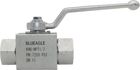 KHB 1/4 ''NPT الهيدروليكية ارتفاع ضغط الكرة صمام 7250PSI صمام هيدروليكي اغلاق صمام الكرة الهيدروليكية in Kuwait