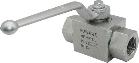 KHB 1/4 ''NPT الهيدروليكية ارتفاع ضغط الكرة صمام 7250PSI صمام هيدروليكي اغلاق صمام الكرة الهيدروليكية in Kuwait