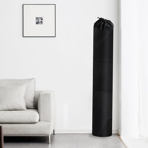 Klmnop Jumbo Rug Storage Bag, 27''×141'' Carpet Bag Protection for Rolled Rug, Rug Bags for Moving Transport(Black) in Saudi Arabia