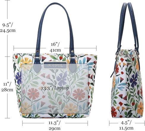 Tote bags for women, tote purse, nylon tote bag, with zipper and pockets, waterproof in Saudi Arabia