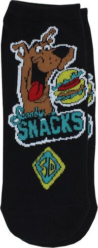 HIM Womens Scooby Doo Socks - 5 Pack Low Cut Scooby Socks - Scooby -doo و Mystery Machine - حجم الحذاء 4-10 in Kuwait