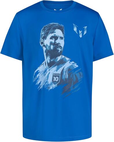 Boys' Lifestyle Short Sleeve Top, Standard Shirt with Logo, Comfortable Fit in Saudi Arabia
