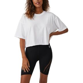 Free People Women's Inspire Tee ISS, White