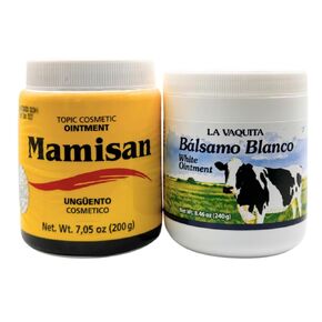 La Vaquita Bálsamo Blanco (240g) و Cosmetic مرهم (200 جم) - تعزيز شدة التمرين ، وتعزيز التعرق ، ودعم استرداد العضلات