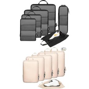 BAGAIL 12 Set Ultralight Compression Packing Cubes