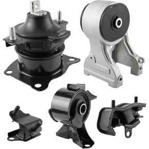 Carbhub Engine and Trans Mount Set Compatible with Honda Odyssey LX EX 3.5L V6 VTEC 2005 2006 Front Rear Motor Mounts Set Replaces A4559 A4553 A6582 A4526HY A4555 9247 9411 8898 EM9247 EM9415 EM9431