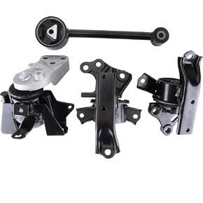 Engine Motor Mount Rear Right 4pcs for 2014-2022 for Mitsubishi Mirage 2017-2022 for Mitsubishi Mirage G4 MK230 2910A318 2910A106 2910A317 Engine Motor & Trans Mounts