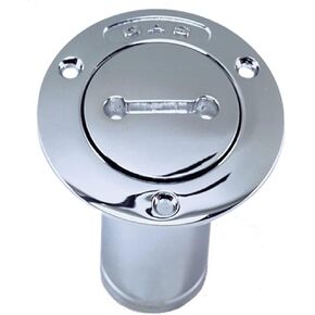 Perko 0520DPGCHR Gas Fuel Fill for 1-1/2" Hose - Chrome-Plated Bronze