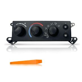P55056569AC A/C Heater Climate Control Module Air Conditioning Control Switch Panel Fit for 2006-2008 Dodge Ram 1500 2500 3500, 2008-2011 Dakota Replace P55056569AD 55056569AE P55056755AB