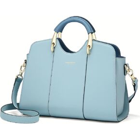 Satchel Bag for Women Fanshion Leather Ladies Top Handle Tote Shoulder Bag Purses and Handbags