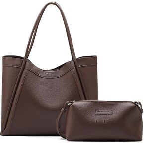 Tote Bag for Women Vegan Leather Shoulder Purse Weekender Bag Shopper Handbag