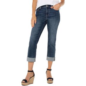 ليفربول نساء محصول تشارلي كوفر المطول جان 24in inseam