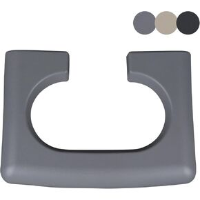 Center Console Cup Holder Replacement Pad Compatible with 2004-2014 Ford F150 Truck Accessories Cupholder Armrest Cover Trim (Tan/Beige)