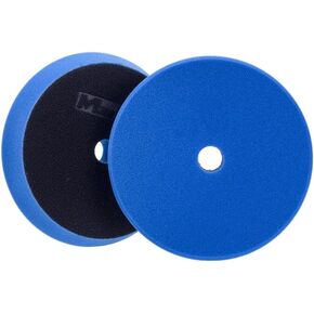 Maxshine 6.2" High Pro Cutting Foam Pad- Perfectly Used with DA/RO Polisher - Professional Detailing Accessory for Cutting, Polishing & Finishing - Bendable, Washable & Reusable - Blue