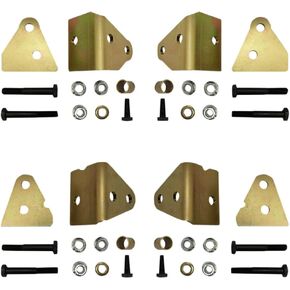 Demon Powersports 2" Bracket Lift Kit for Kubota RTV (900, X900, X1100, X1120, X1140, XG850) Increases Ground Clearance & Larger Space Between Tires (See Fitment Details in Description)