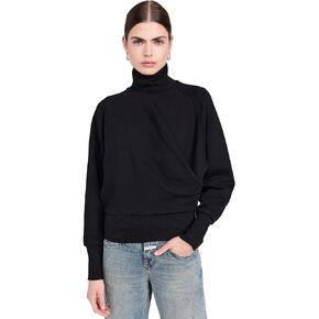 Closed Women's Draped Turtleneck Sweatshirt