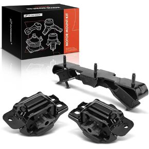 A-Premium 3PCS محرك محرك MOTION و MRISSION MOUNT KIT متوافق مع Dodge RAM 2500 2005-2008 ، RAM 3500 2005-2007 ، 5.9L ، استبدل# 52121774AD ، 52021713AB