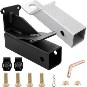 HQPASFY 093-1136-23 Hitch Kit with Pin 2" Hitch Receiver 093-1136-98 & 093-1111-00 Compatible with Bad Boy, 2021 & Up Maverick - Black
