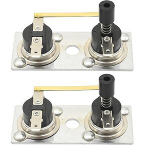 2 Pack 232306 120V RV Water Heater Thermostat Switch, Replacement for Suburban SW6DE SW10DE SW12DE Models