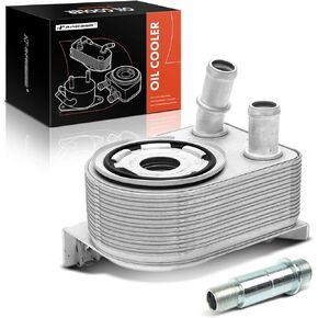 A-Premium Engine Oil Cooler Compatible with Jeep Cherokee 14-23, Compass 17-22, Renegade 15-20 & Chrysler 200 15-17 & Dodge Dart 13-16 & Fiat 500X 16-18 & Ram ProMaster City 15-21, 2.0L 2.4L