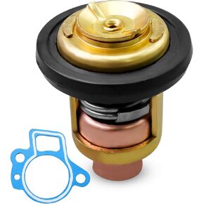 Thermostat and Gasket Kit Fit for Mercury Marine 4 Stroke 8-40 HP Outboard Motors Replaces 825212A1 825212001 855676003 825212T02 855676A1 18-3642