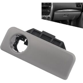Glove Box Latch, Center Console Glove Box Plastic Rustproof Handle, Snap Fit Perfect Match Original Replacement #55506-35020-B0 5550635020B0, Compatible with 4 Runner 2003-2009 (Gray)