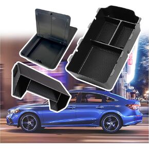 3pcs 2025 2024 Civic Center Console for Honda Civic 2024 Accessories 2024 Honda Civic Sport Center Console Organizer Tray for 2022 2023 2024 2025 Civic Console Tray Storage Organizer 2024 Civic